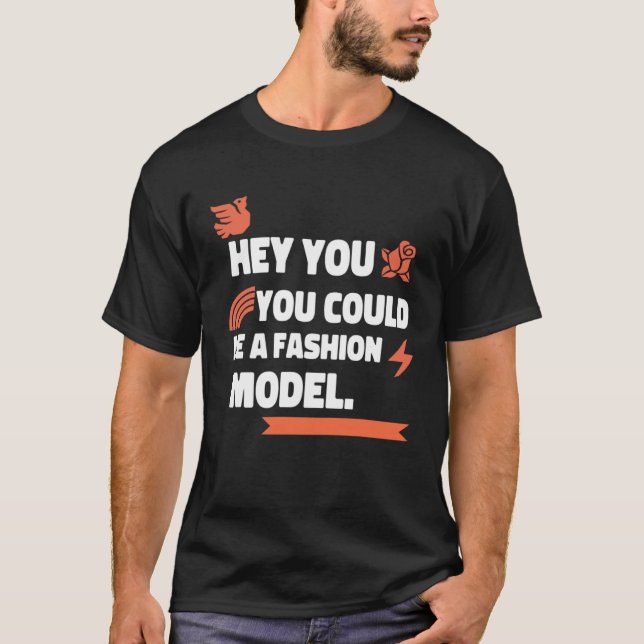 Compliment You Could Model Amazing LGBTQ Spreading T-Shirt (Vorderseite)