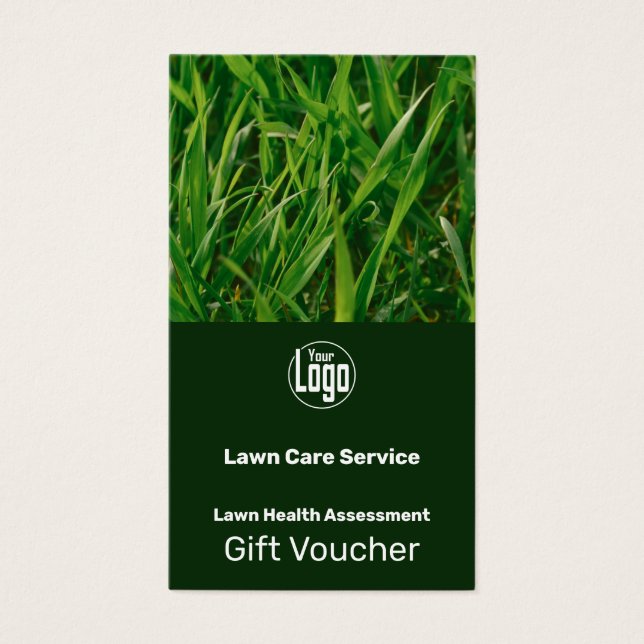 Complimentary Garden Service Gift Voucher Card (Vorderseite)