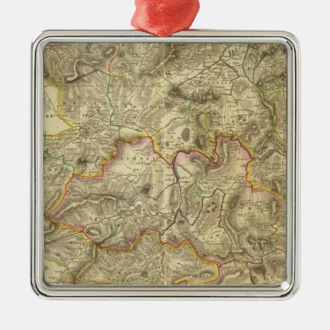 Composite Aberdeen, Banff 2 Silbernes Ornament (Vorne)