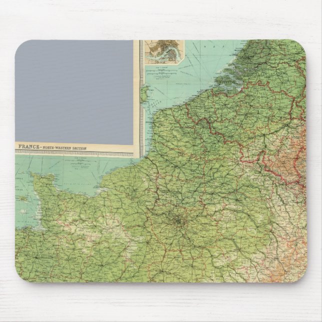 Composite France, Belgien, Holland Mousepad (Vorne)