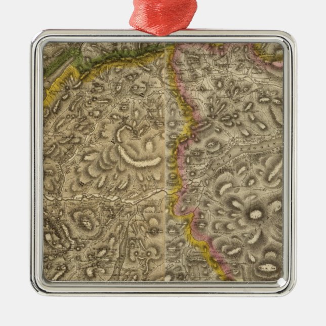Composite Inverness Shire 2 Silbernes Ornament (Vorne)
