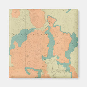 Composite Uinkaret Plateau Nord und Süd Hälfte Magnet