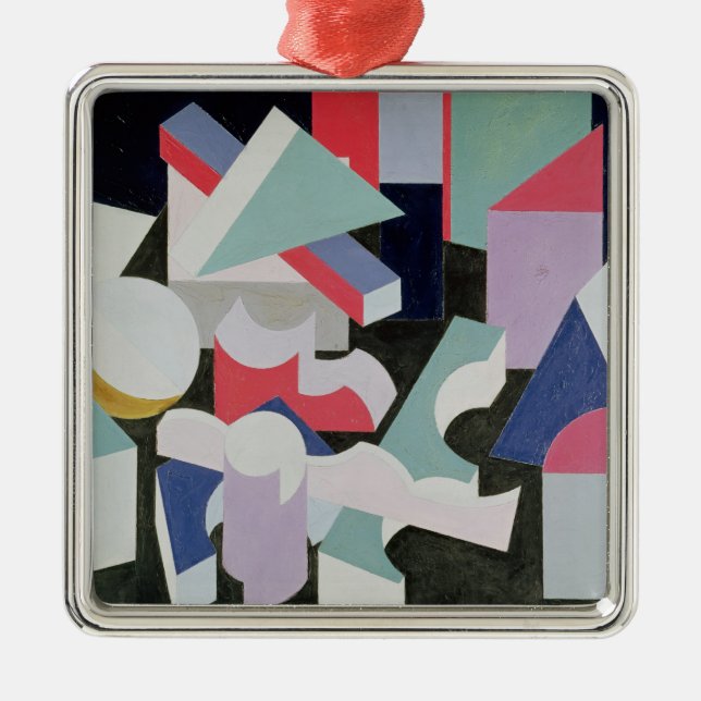 Composition, 1927 silbernes ornament (Vorne)