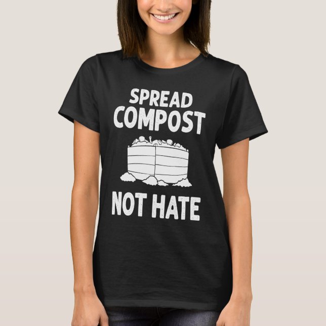 Compost Bin Worm Composting Vermicomposting T-Shirt (Vorderseite)