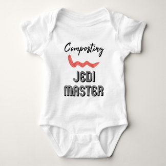 Composting Jedi Master Baby Strampler