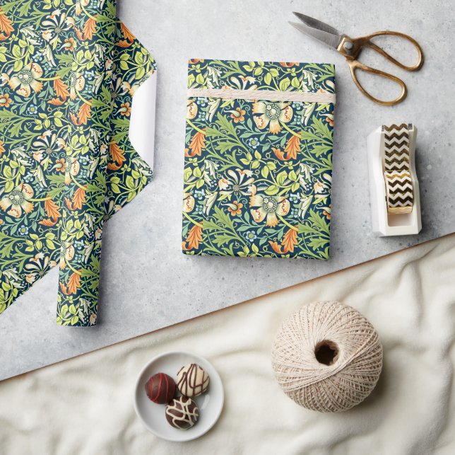 Compton, ein William-Morris-Muster, Geschenkpapier (Kunsthandwerk)