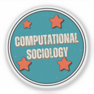 Computational Sociology Aufkleber