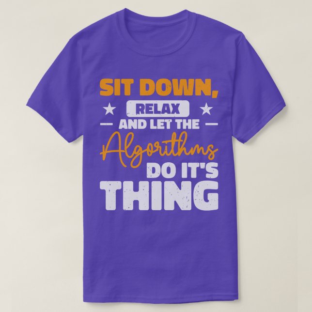 Computer-Algorithmus-Programmierer Künstliche Inte T-Shirt (Design vorne)