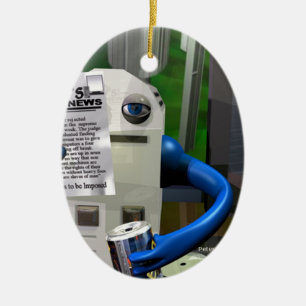 Computer-Arbeitskraft Keramikornament