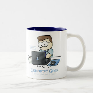 Computer-Aussenseiter-Kaffeetasse Zweifarbige Tasse