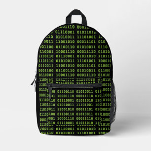 Computer-Binärcode Bedruckter Rucksack