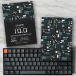 Computer Circuit Board Kids Robotic Birthday Party Einladung<br><div class="desc">Eine handgezeichnete Computerplatine. Ein großartiges Design für jeden,  der Computer,  Motherboards,  Technologie,  Computerhardware und handgezeichnete Illustrationen Liebe. Diese Platine ist ideal für Party-Themen,  Wohngestaltung,  personalisierte Geschenke,  Büro und Schule. Erstellen Sie Ihre eigene Computerplatine,  die Elemente des Motherboards.</div>