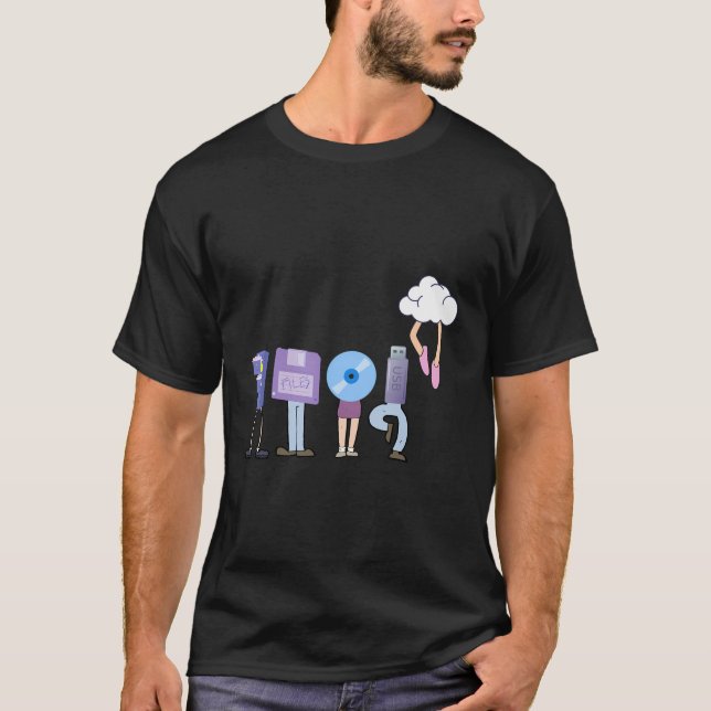 Computer Cloud Engineering - Funny Programmer Deep T-Shirt (Vorderseite)