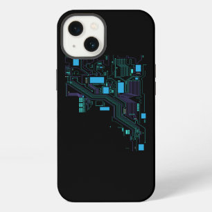 Computer-CPU-Informatiker Hacker iPhone 13 Hülle