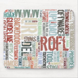 Computer Dictionary in Colors Mousepad