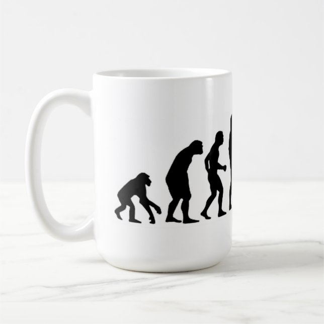 Computer-Evolution Tasse (Links)