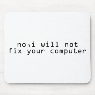 Computer-Fixer Mousepad