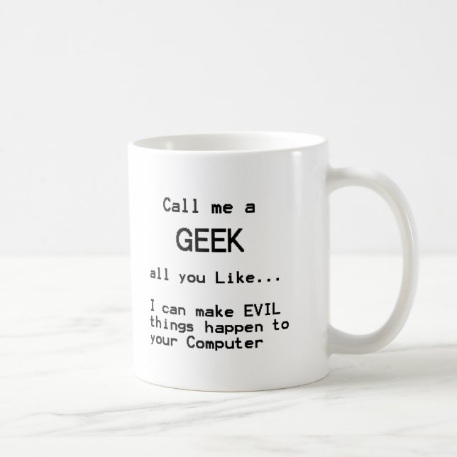 Computer Geek Kaffeetasse (Rechts)