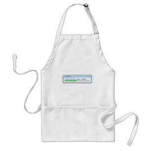 Computer-gestütztes Kochen Schürze