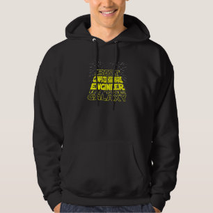 Computer Hardware Engineer Cool Galaxy Job Hoodie