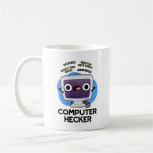 Computer Hecker Funny Hacker Pun Kaffeetasse