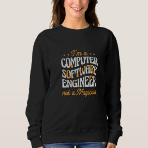 Computer-Ingenieur kein Magier Data Engineers Sweatshirt