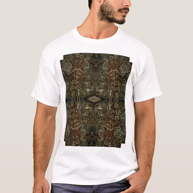 Computer-Kunst von AZ Glyphics 1 T-Shirt (Vorderseite)