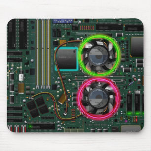 Computer MotherBoard Mousepad