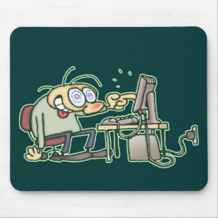 Computer-Nerd Mousepad