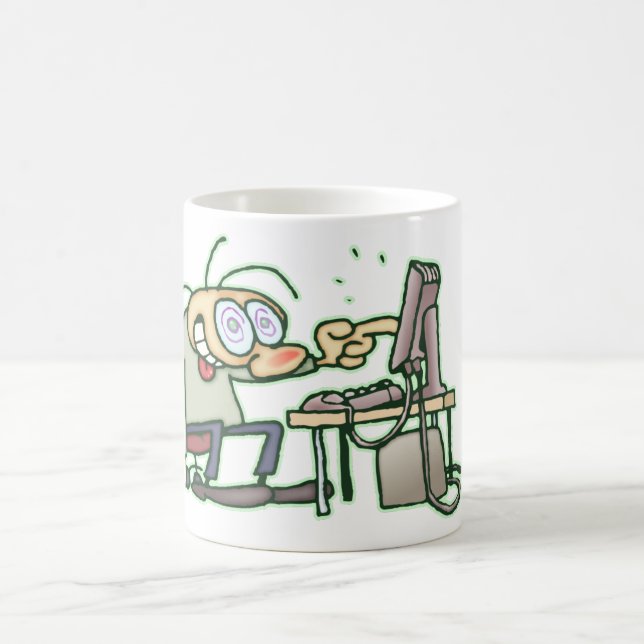 Computer-Nerd Tasse (Mittel)