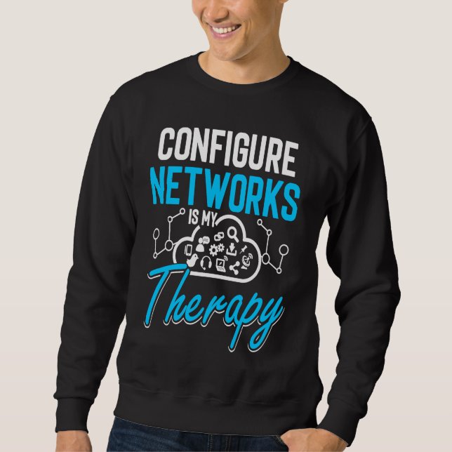 Computer Network Engineering Network Engineer  1 Sweatshirt (Vorderseite)