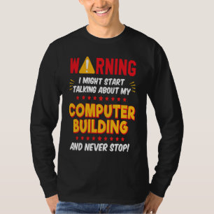 Computer-PC-Builder-Gamer-Witz-Grafik T-Shirt