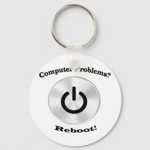Computer-Problem-gotische Schriften Schlüsselanhänger