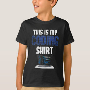 Computer-Programmierer-Nerd Dies ist mein Coding T-Shirt