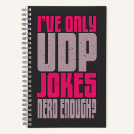 Computer Science Programmer udp Joke Notizbuch
