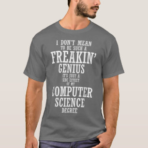 Computer Science Proud Senior Class Abschluss 202 T-Shirt