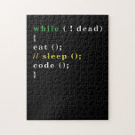 Computer Science Python Programmierer essen Code S Puzzle<br><div class="desc">Kennt jemanden,  der diesen Tee Liebe? Kaufen Sie es für sie als Geschenk. Ideal zum Tragen bei Hackathons,  bei Softwareentwicklungs-Aufgaben oder bei Zuhause.</div>