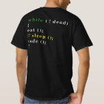 Computer Science Python Programmierer essen Code S T-Shirt<br><div class="desc">Kennt jemanden,  der diesen Tee Liebe? Kaufen Sie es für sie als Geschenk. Ideal zum Tragen bei Hackathons,  bei Softwareentwicklungs-Aufgaben oder bei Zuhause.</div>