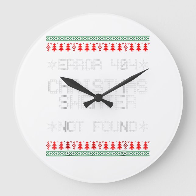 Computer Science Software Engineer Funny Lovers Große Wanduhr (Vorderseite)