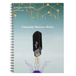 Computer Science Spiral Photo Notebook Notizblock