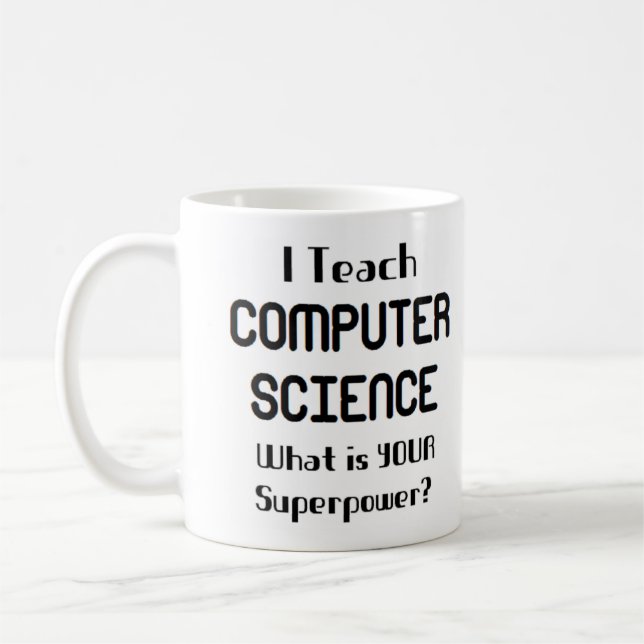 computer science teach kaffeetasse (Links)
