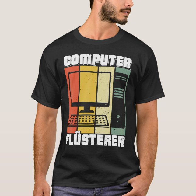 Computer Scientist Admin IT Technician Network Pro T-Shirt (Vorderseite)