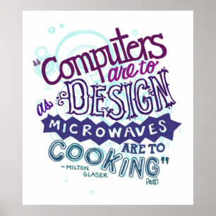 Computer sollen entwerfen.. poster