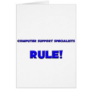 Computer-Stützspezialisten-Regel!