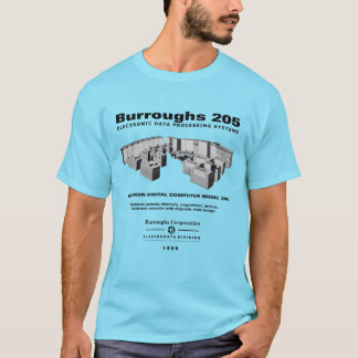 Computer-T - Shirt Burroughs 205