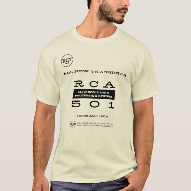 Computer-T - Shirt RCA 501 (Vorderseite)