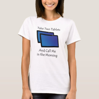 Computer Tabletten - Nehmen Sie zwei T-Shirt