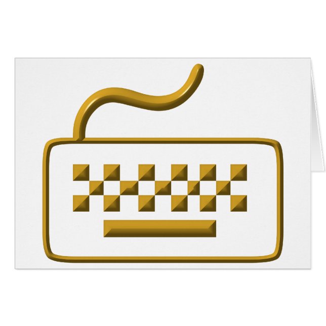 Computer-Tastatur (Vorderseite (Horizontal))