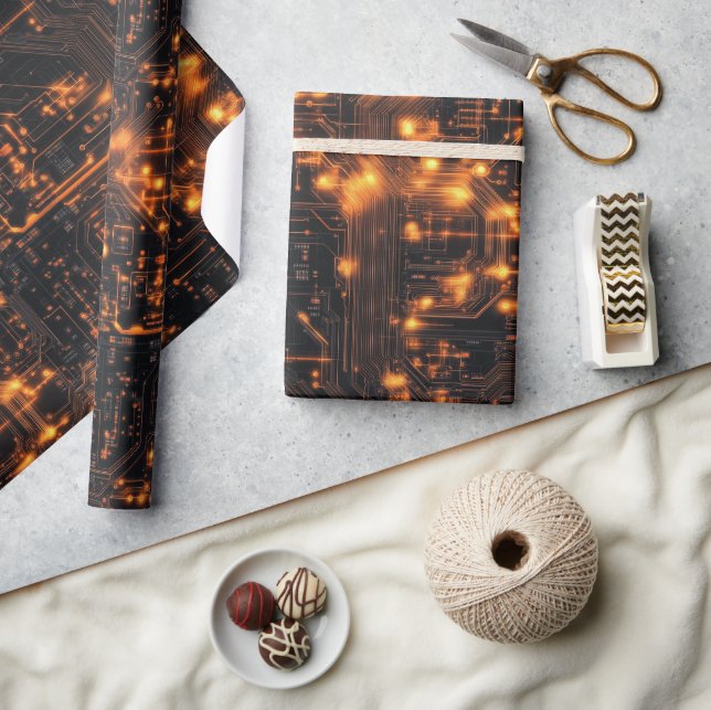 Computer und Elektronik Geschenkpapier (Kunsthandwerk)