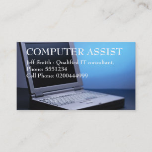 Computer-Visitenkarte 2 Visitenkarte